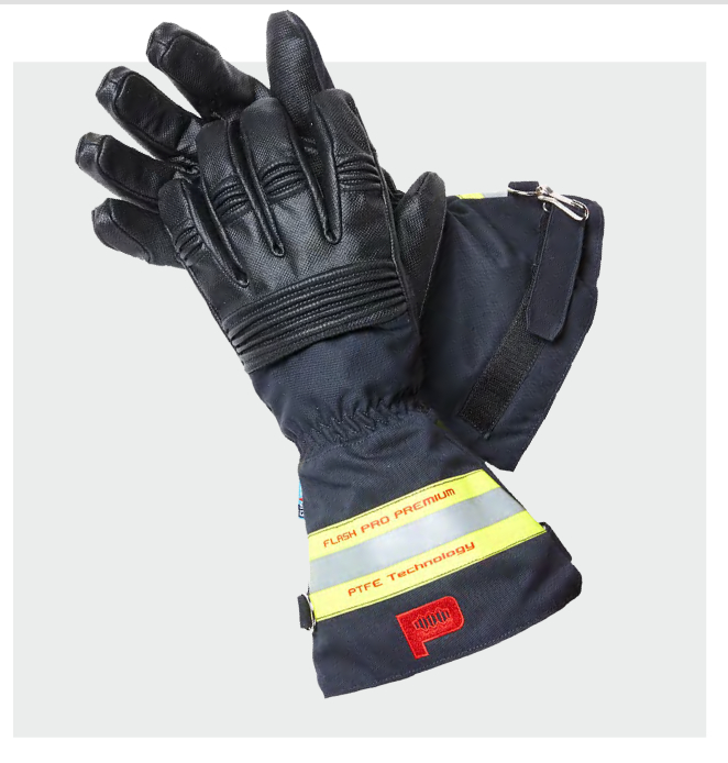 دستکش محافظ آتش نشانی منطبق با استاندارد FLASH PRO PREMIUM PTFE
